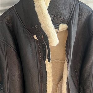 Men's Shearling Leather Jacket